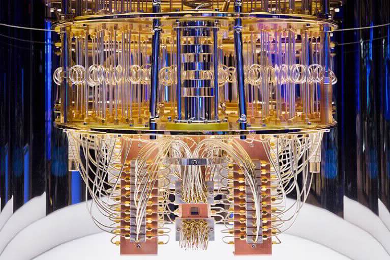 Bells and whistles: unless you have one of these in your cupboard, you might have to settle for classical simulation. IBM Quantum Computer